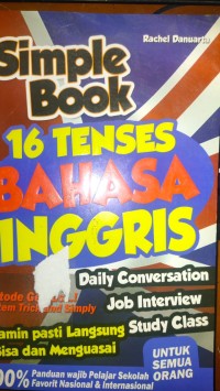 16 TENSES BAHASA I NGGRIS