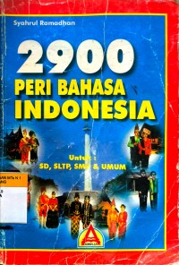2900 Peri Bahasa Indonesia