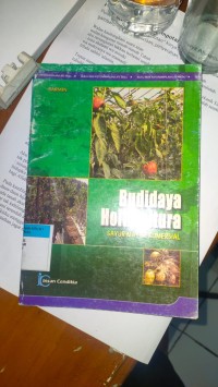 Budidaya Holtikultura : SAYUR-MAYUR KOMERSIL